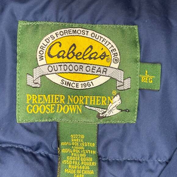 Cabela’s Down Puffer Vest - Picture 4 of 4